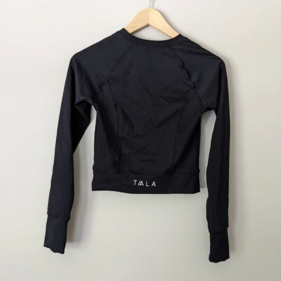 SKINLUXE Black Long Sleeve Cut Out Top by WeAreTALA (TALA) - Picture 4 of 6